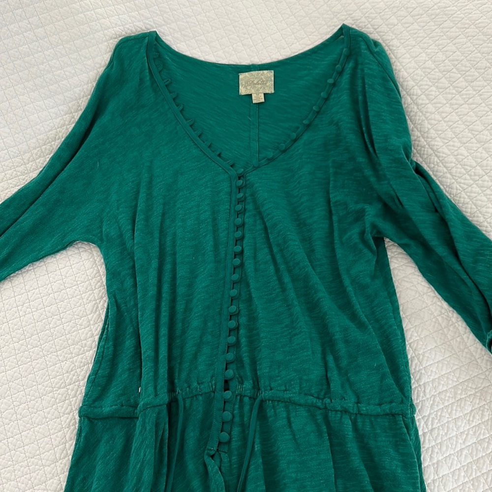 Anthropology Deletta drawstring top